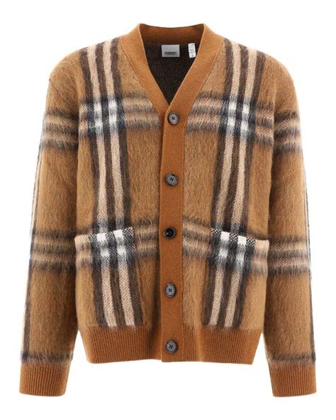 burberry cardigan herren|burberry reversible cardigan.